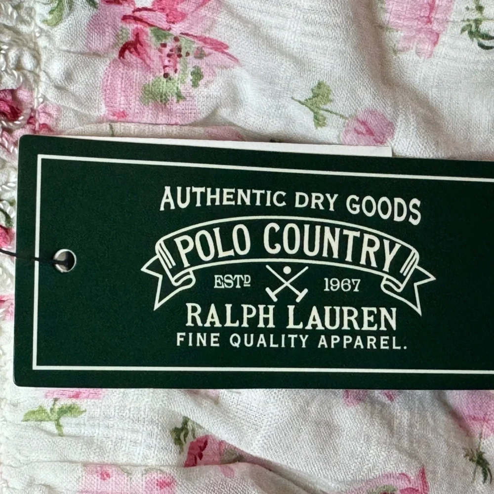 NWT Ralph Lauren Polo Country Collection Girl’s Floral‎ Smocked Dress Twee